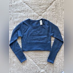 Aerie Offline Women’s Cropped Workout Long Sleeve